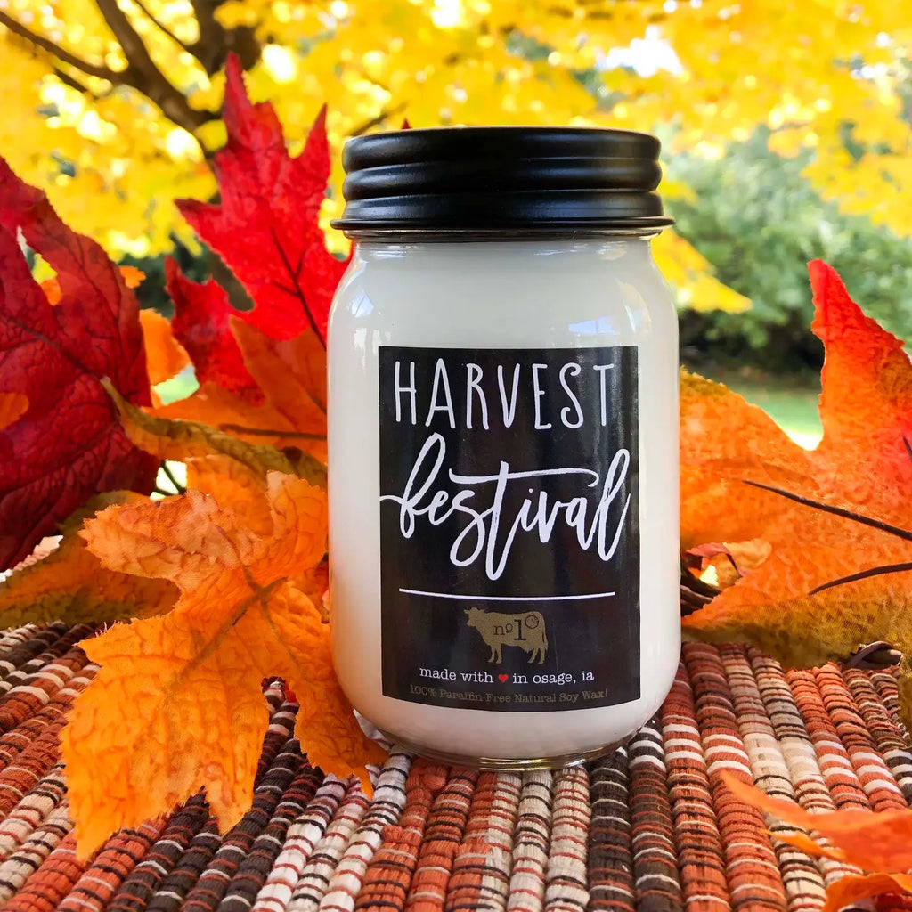 Milkhouse 13 oz. Jar Candle "Harvest Festival"