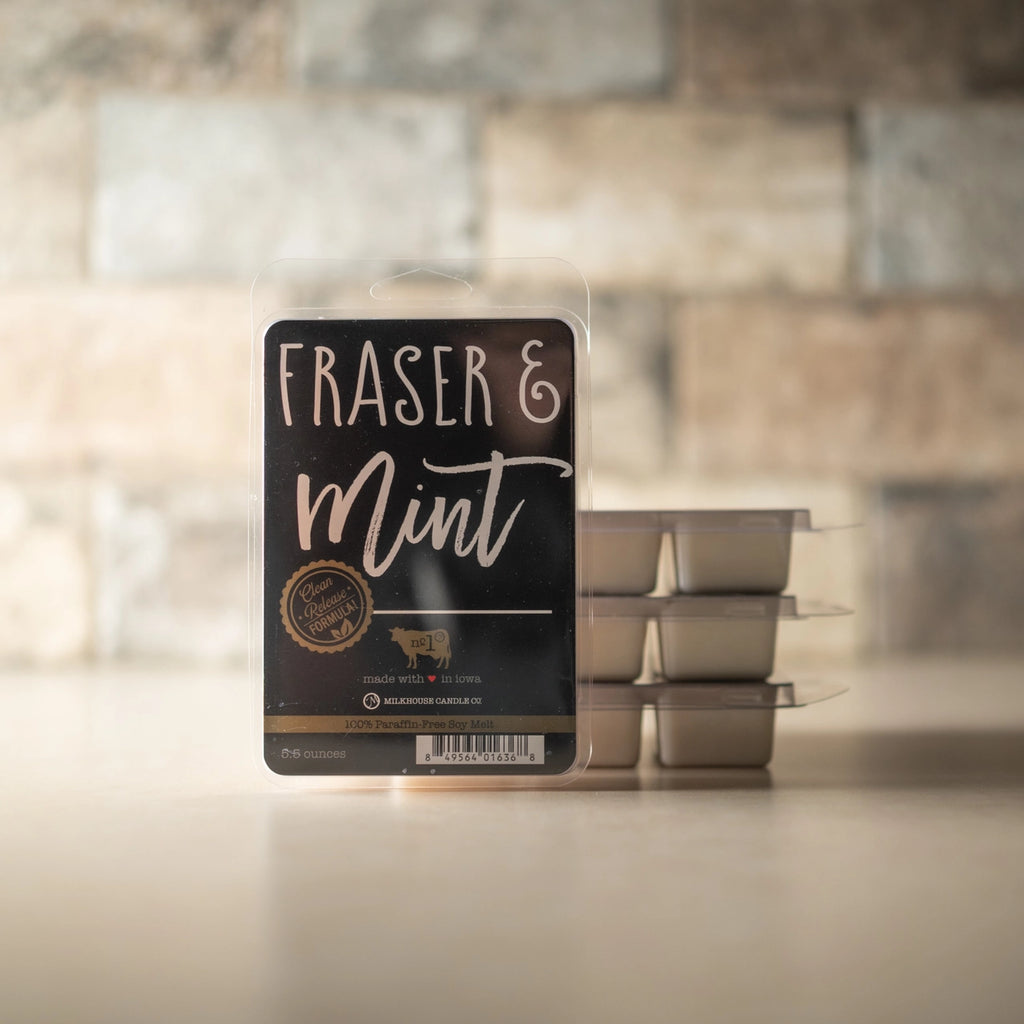 Milkhouse 5.5 oz. Soy Wax Melts "Fraser & Mint"