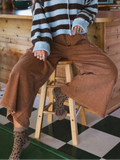 Cargo Cascade Wide Leg Pants (Copper)