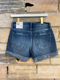 KanCan High Rise Fray Hem Shorts