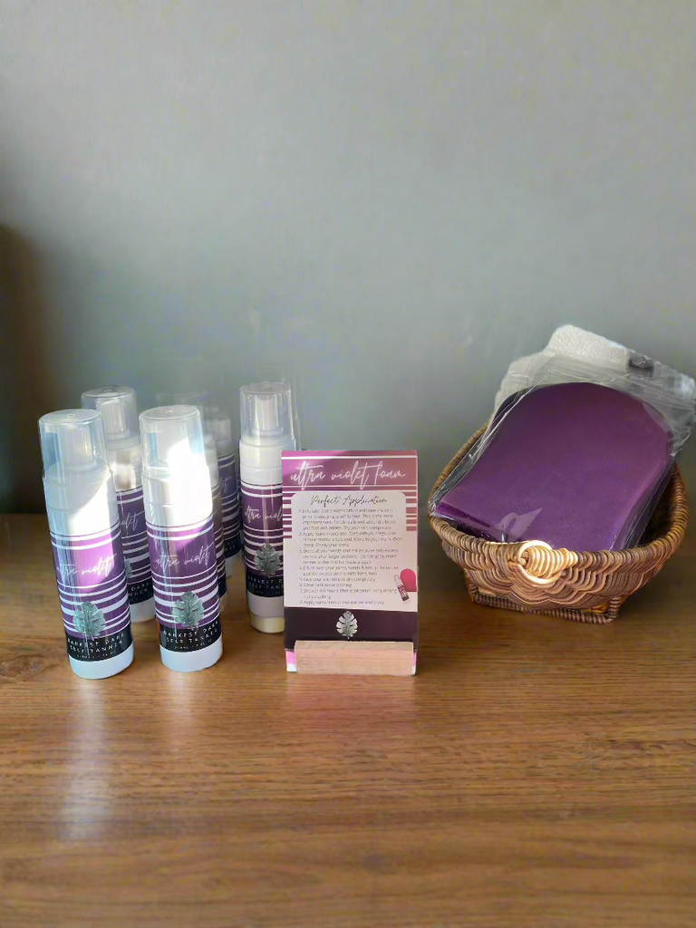 Ultraviolet Self Tanner with Mitt