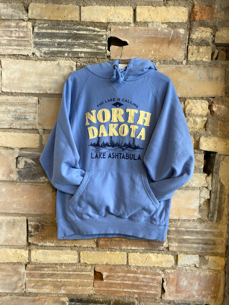 Lake Ashtabula, North Dakota Pullover Hoodie (Peri)