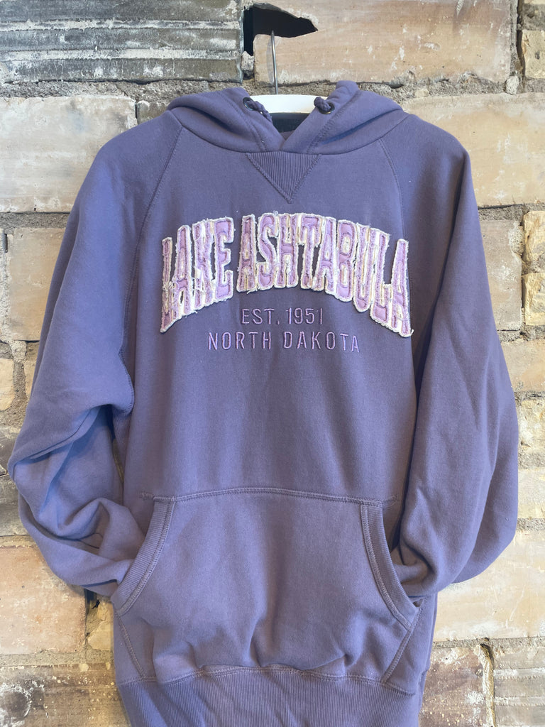 Lake Ashtabula Fleece Hoodie (Dusk)
