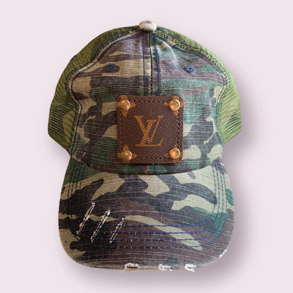Upcycled LV Camo Cap