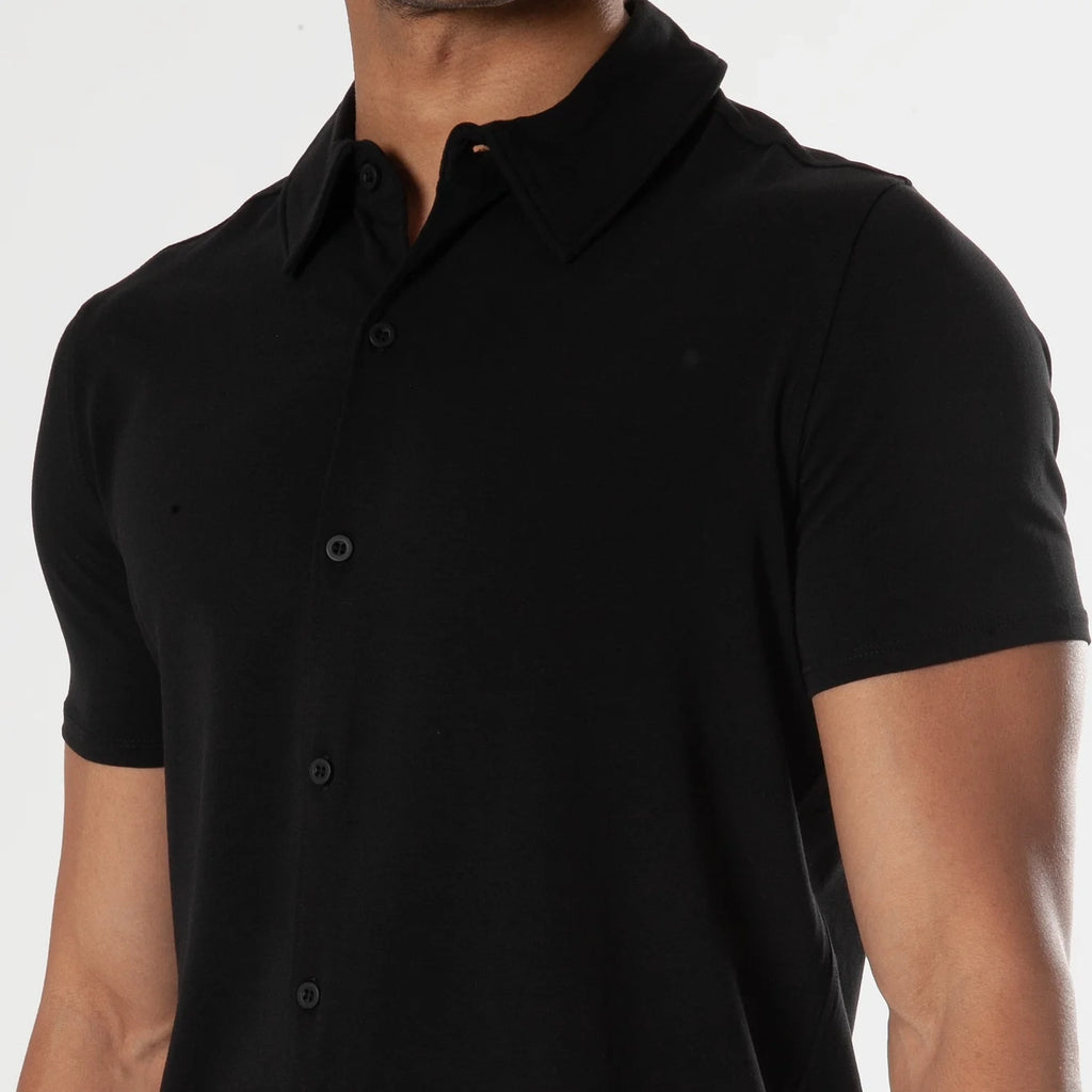 Men's Short Sleeve Button Up Shirt
