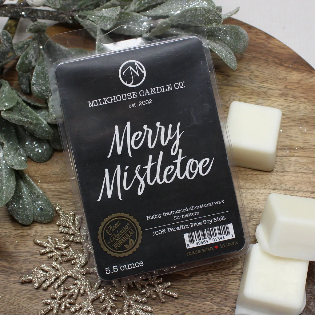 Milkhouse 5.5 oz. Soy Wax Melts "Merry Mistletoe"