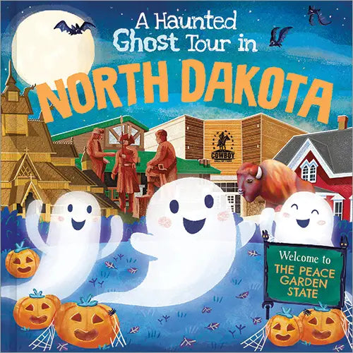 "Haunted Ghost Tour in North Dakota" Children's Book