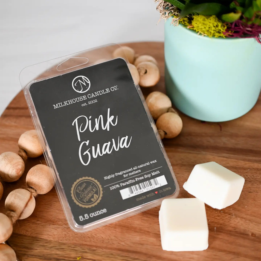 Milkhouse "Pink Guava" 5.5 oz wax melts