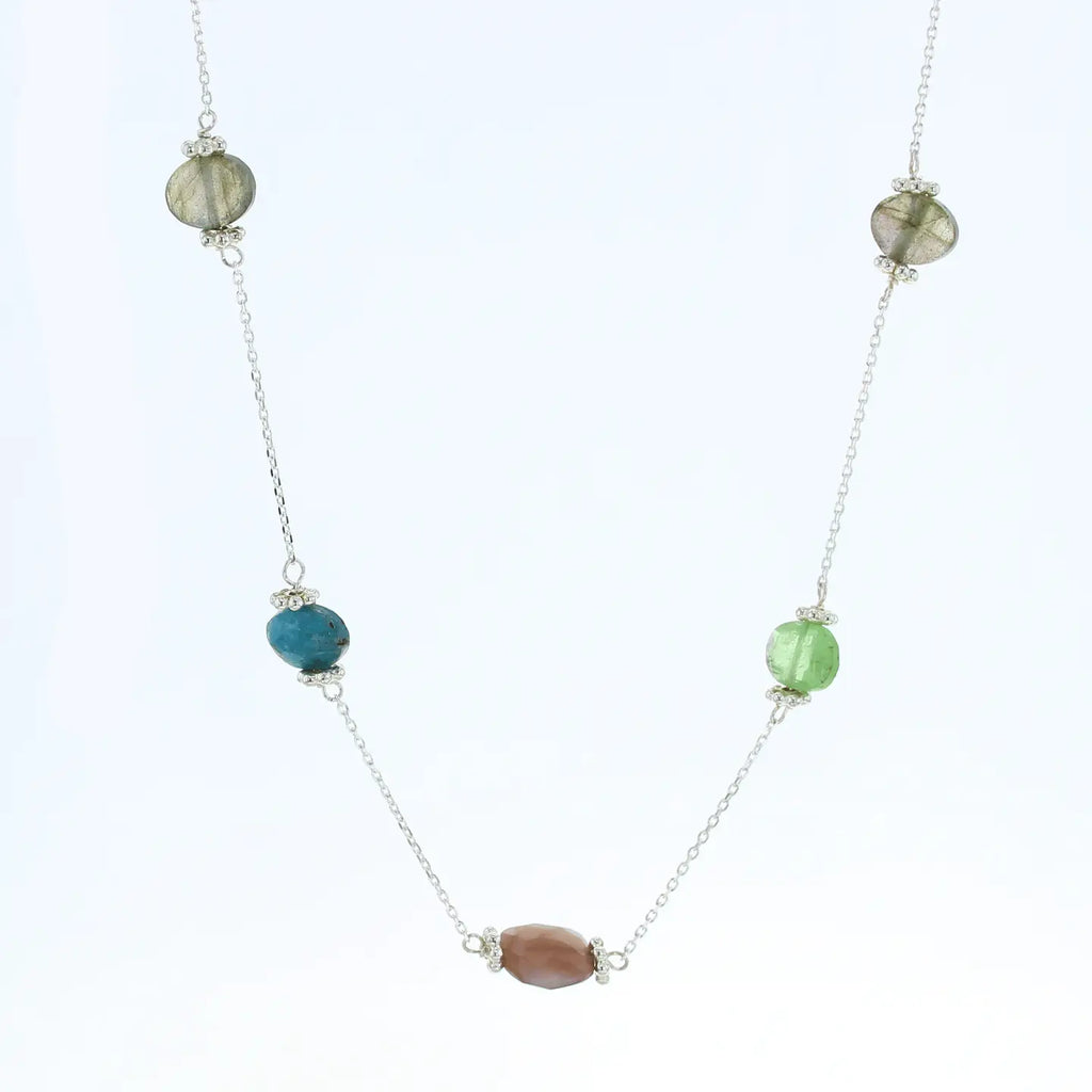 Lotus "Cada" Necklace in Sterling Silver