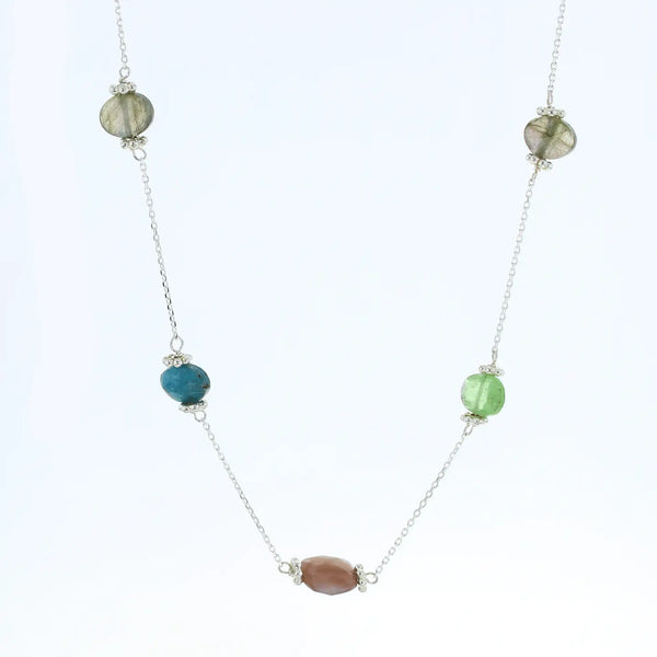 Lotus "Cada" Necklace in Sterling Silver