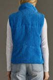 Blue Corduroy Vest