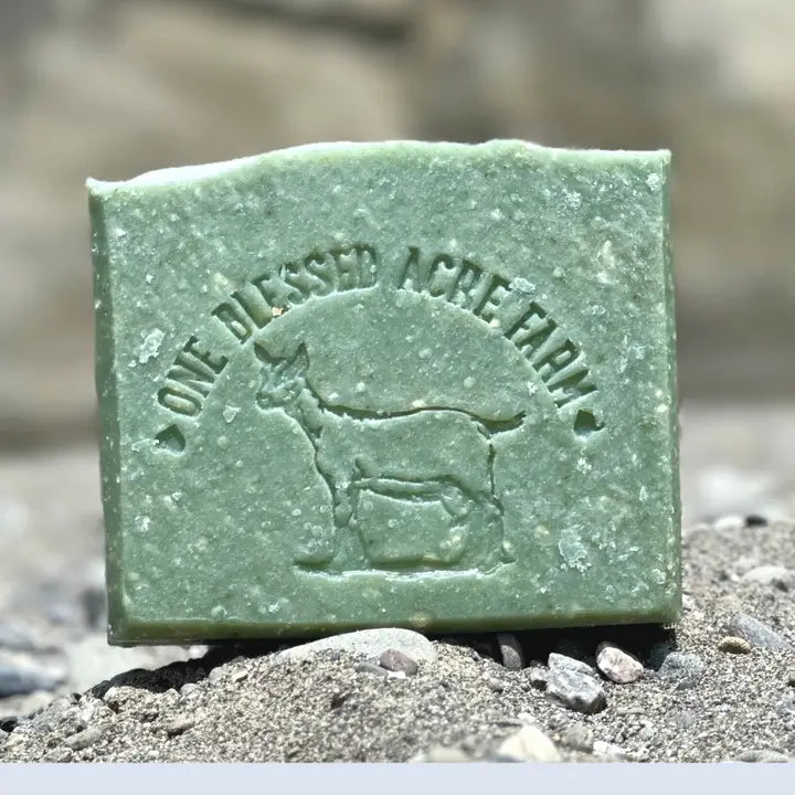 One Blessed Acre Farm "Humboldt Redwoods" Goat Milk Bar Soap