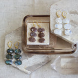 Lotus "Hazy" Earrings