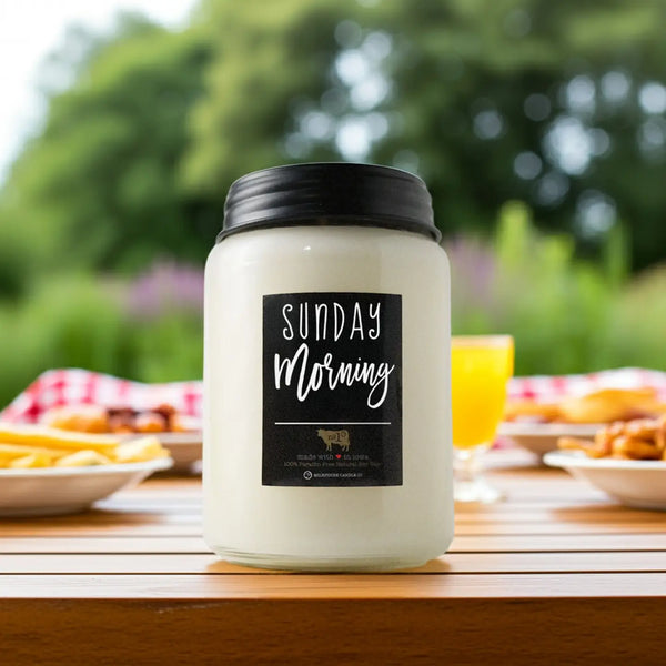 Milkhouse "Sunday Morning" 26oz jar candle