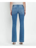Flying Monkey Mid Rise Seamless Waistband Bootcut Jeans