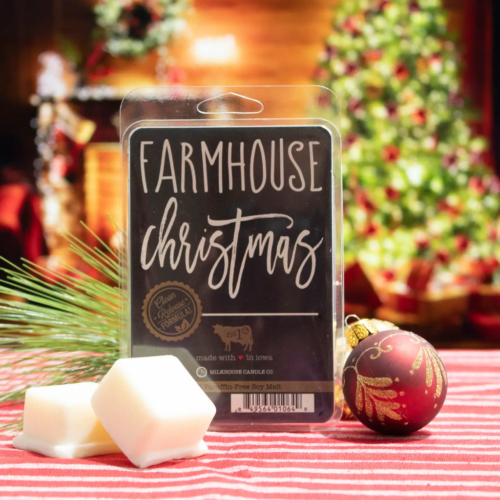 Milkhouse 5.5 oz Soy Wax Melts "Farmhouse Christmas"