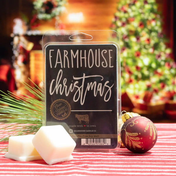 Milkhouse 5.5 oz Soy Wax Melts "Farmhouse Christmas"