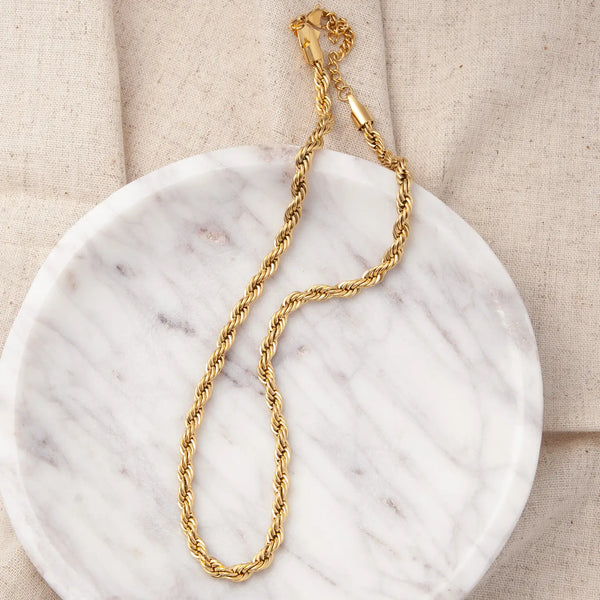 Lotus "Percy" Gold Chain