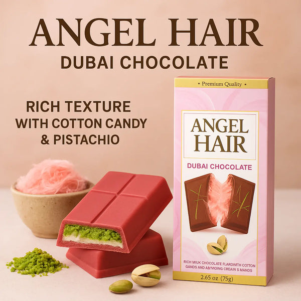 Pink Angel Hair Dubai Chocolate