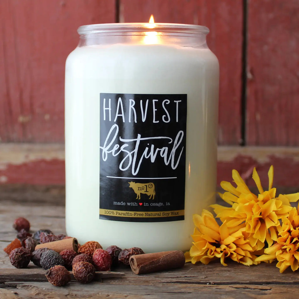 Milkhouse 26 oz. Jar Candle "Harvest Festival"