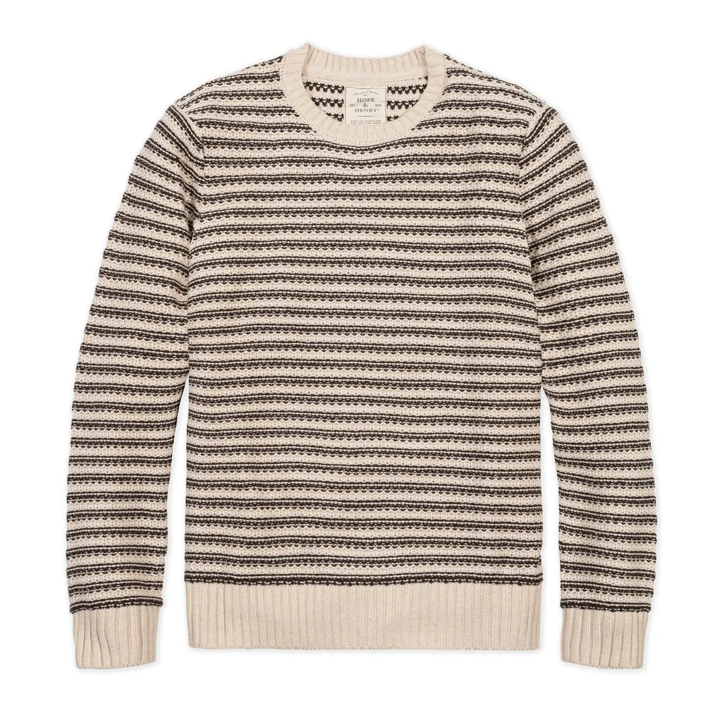 Men's Organic Crew Neck Sweater