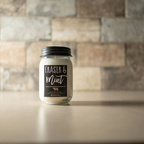 Milkhouse 13 oz. Jar Candle "Fraser & Mint"