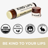 Kind Lips - Vanilla Lemon, Organic Lip Balm, 10 Pack Refill