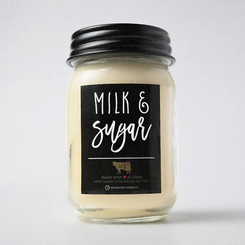 Milkhouse 13oz Jar Candle "Milk & Sugar"