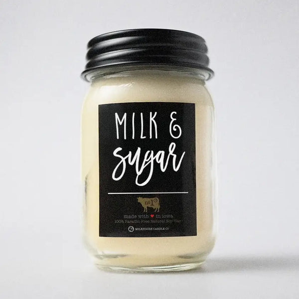 Milkhouse 13oz Jar Candle "Milk & Sugar"