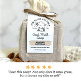 One Blessed Acre Farm Goat Milk Bar Soap "Almond Oatmeal"