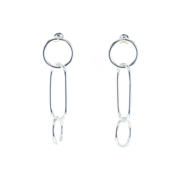 Lotus London Earrings- Sterling Silver