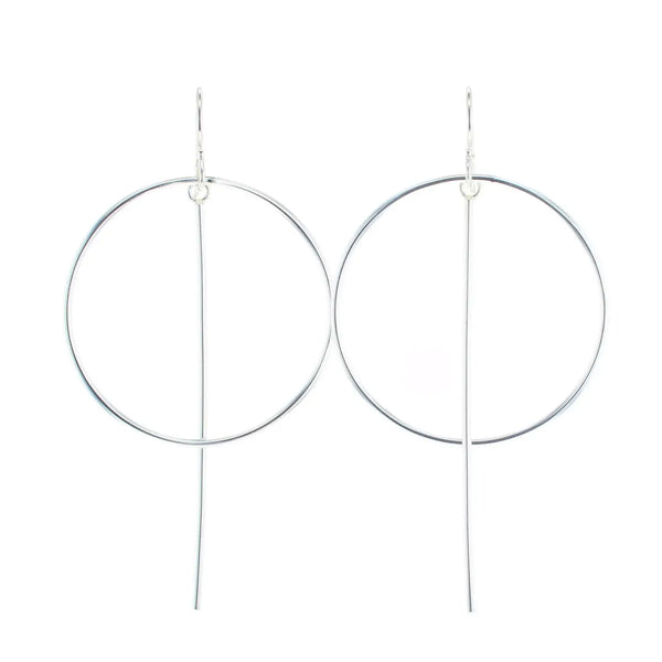 Lotus Moa Earrings- Sterling Silver
