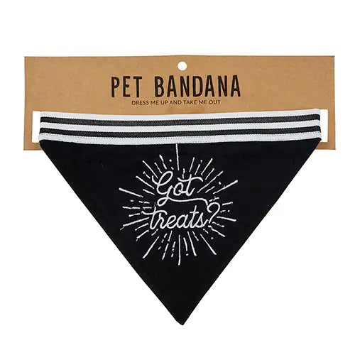 Pet Bandana "Got Treats?"