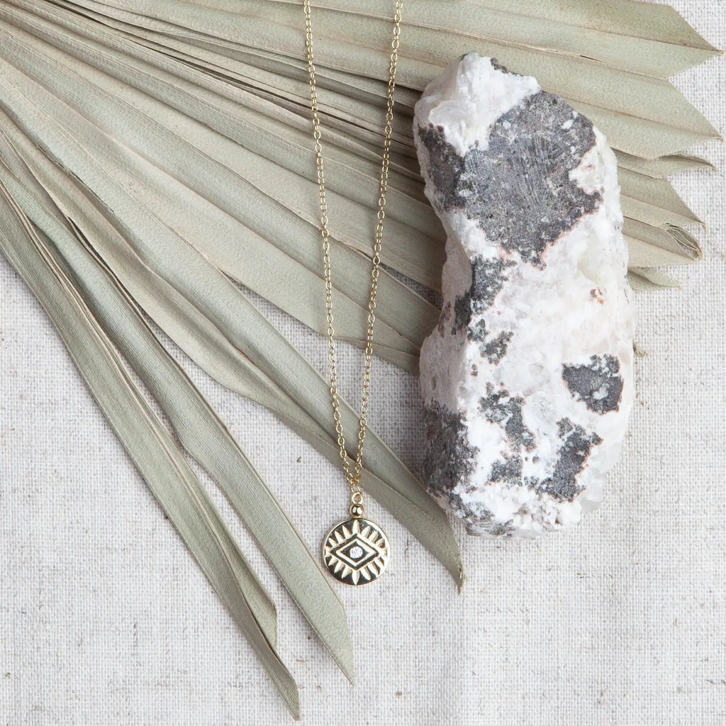 Lotus Gold "Zane" Necklace