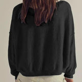 Colorblock Crewneck Knit Sweater