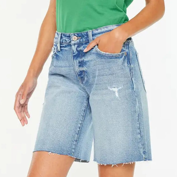 KanCan Bermuda Denim Shorts