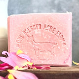 One Blessed Acre Farm "Victorian Rose" Goat Milk Bar Soap