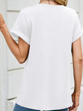Women's Round Neck Loose Short Sleeve T-Shirt