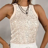 Party Sequin Tank Top
