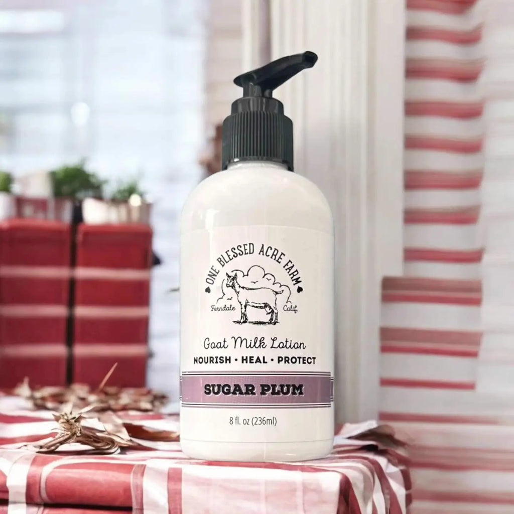 One Blessed Acre Farm "Sugar Plum" Goat Milk Lotion